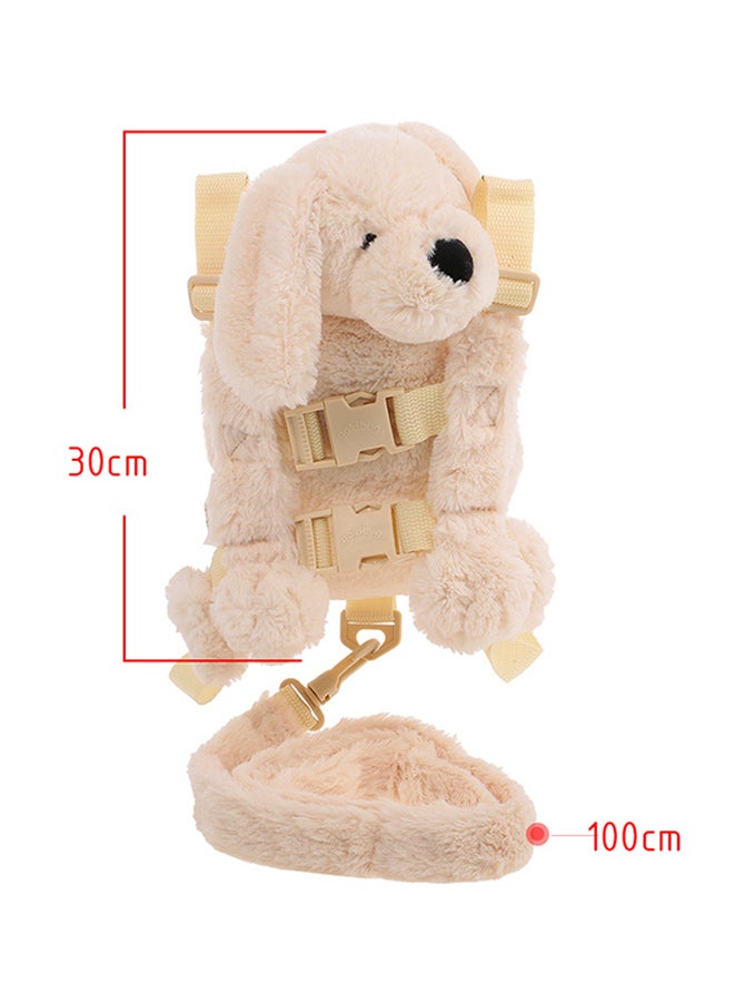 Cartoon Haired Dog Walking Safety Backpack With Safety Rope  - Image 2
