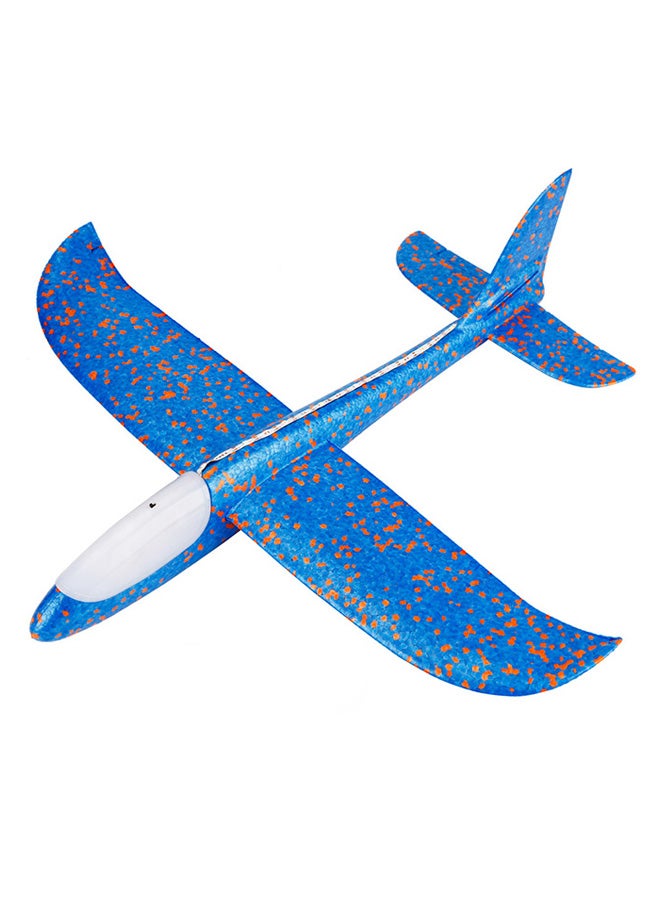 Hand Throwing Foam Airplane With Head & Body LED Lights Toy 48x16x6cm  - Image 2