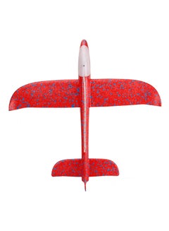 Generic Hand Throwing Foam Airplane With Head and Body LED Lights Toy 48x16x6cm  - Image 1