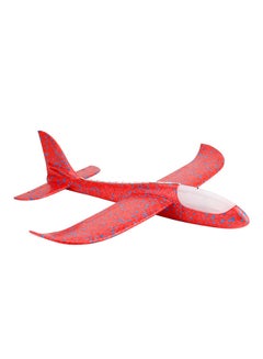 Generic Hand Throwing Foam Airplane With Head and Body LED Lights Toy 48x16x6cm  - Image 3
