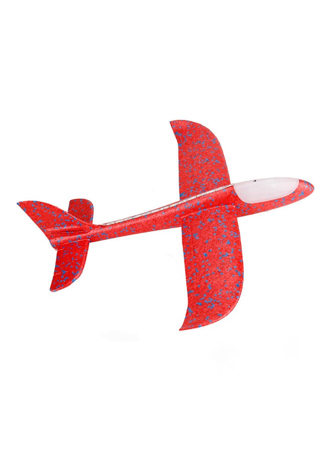 Hand Throwing Foam Airplane With Head and Body LED Lights Toy 48x16x6cm  - Image 4