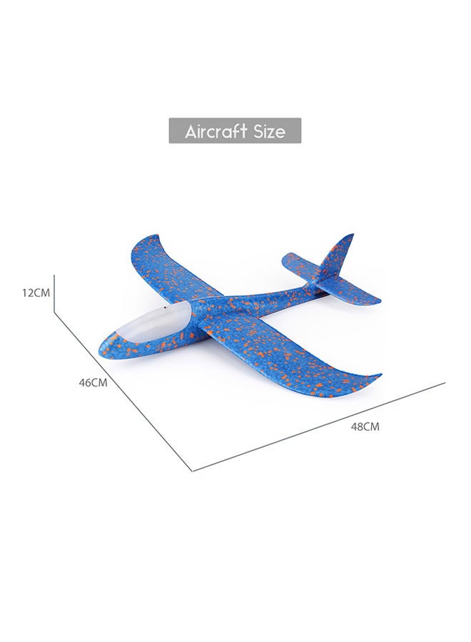 دمية طائرة من الإسفنج تُلقى باليد مع مصابيح LED أمامية - Image 2