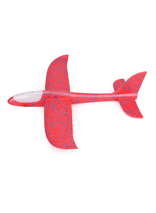 Hand Throwing Foam Airplane With Head LED Lights Toy  - Image 3