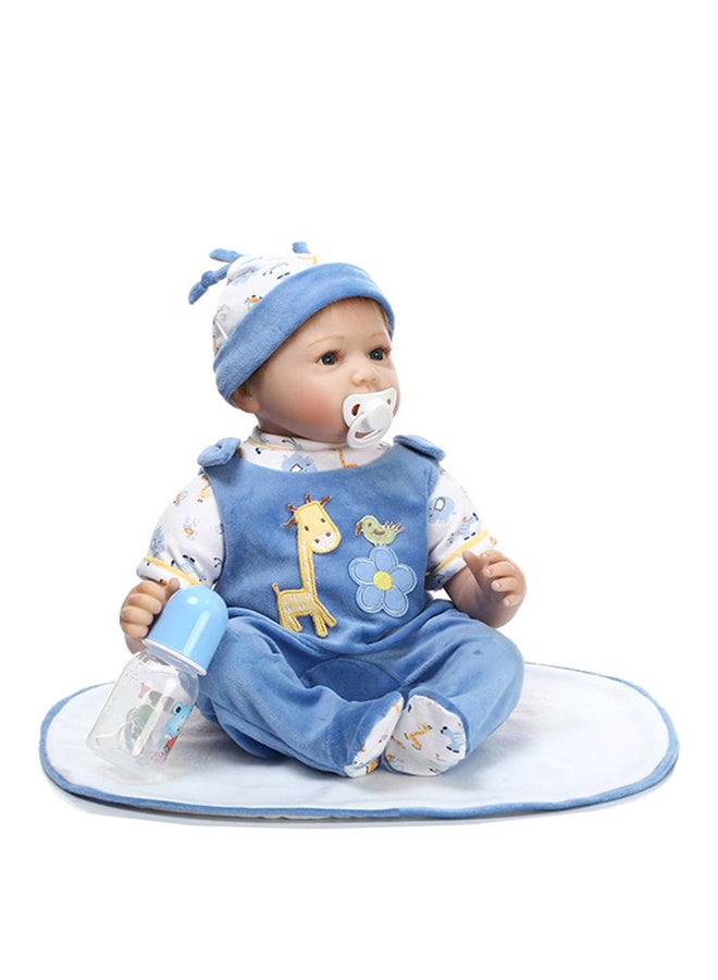 ان بي كي دمية صغيرة مع دمية محشوة من ريبورن 22بوصة - Image 2