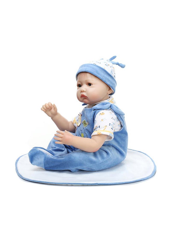 ان بي كي دمية صغيرة مع دمية محشوة من ريبورن 22بوصة - Image 4