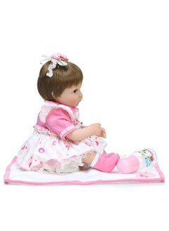 Generic Reborn Baby Doll With Plush Toy 17inch  - Image 2