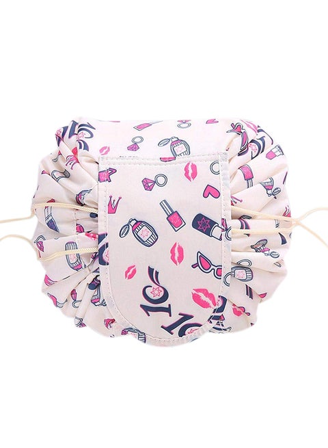 Waterproof Cosmetic Bag Pink