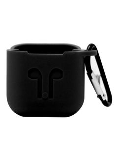 PiBlue Detachable Protective Case Cover With Belt Clip For AirPods Black  - Image 1