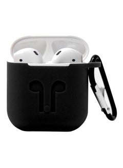 PiBlue Detachable Protective Case Cover With Belt Clip For AirPods Black  - Image 2