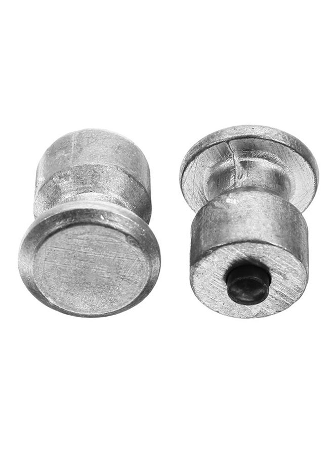 100 قطعة من المسامير الملولبة الملائمة للثلج بمقاس 8*10 مم، والتي ترصع كنتوءات لإطارات السيارات والدراجات النارية والدراجات المناسبة لجميع التضاريس (ATV) وحتى الأحذية - Image 4