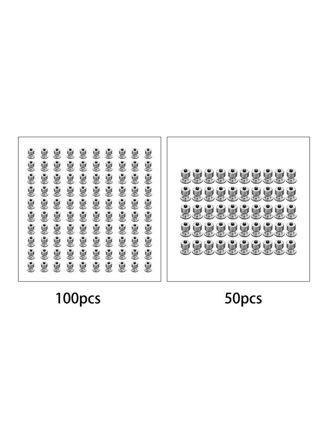 100 قطعة من المسامير الملولبة الملائمة للثلج بمقاس 8*10 مم، والتي ترصع كنتوءات لإطارات السيارات والدراجات النارية والدراجات المناسبة لجميع التضاريس (ATV) وحتى الأحذية - Image 5