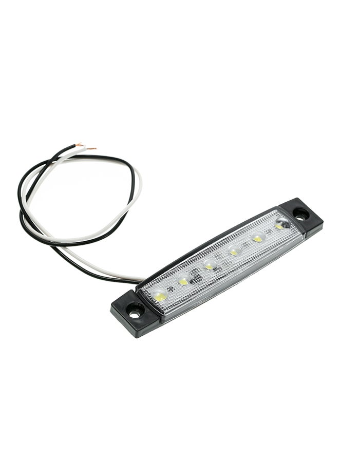Generic 10-Piece 6 LED Amber Side Marker Light Indicator 12V For Truck Bus Boat RV Lorries Jeep SUV  - Image 4