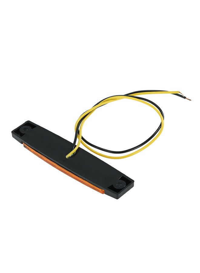 Generic 5-Piece 6 LED Amber Side Marker Light Indicator 12V For Truck Bus Boat RV Lorries Jeep SUV  - Image 5