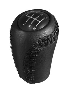 Generic Leather Gear Stick Shift Knob 6 Speed For Mazda 3 BK BL/ 5 CR CW/ 6 II GH  - Image 1