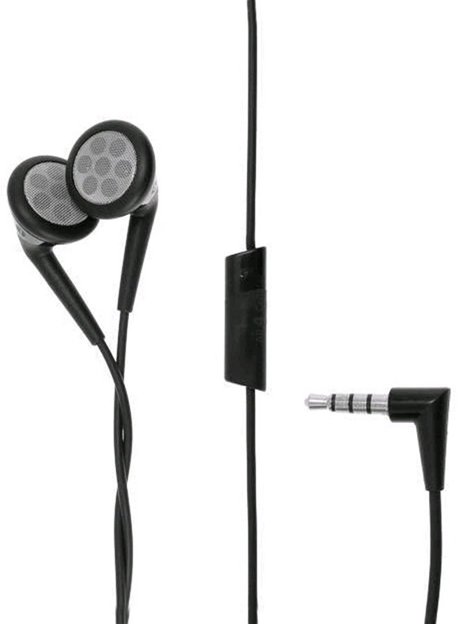 BlackBerry - Universal In-Ear Stereo Headset Black - Image 1