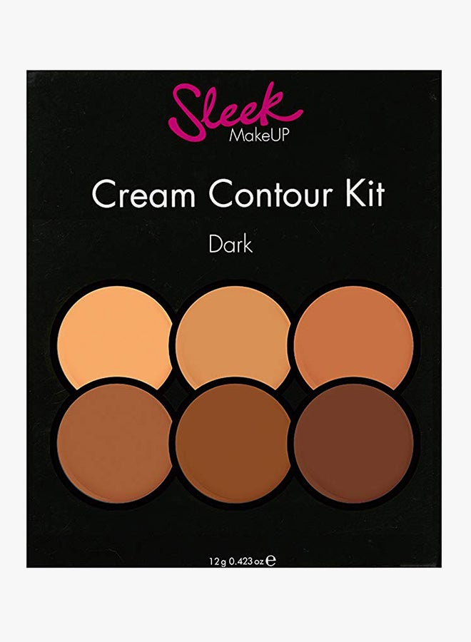 Sleek Makeup - Cream Contour Kit Dark Brown - Image 1