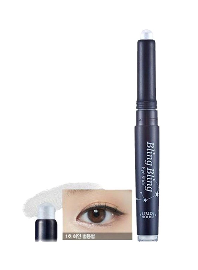ETUDE HOUSE Bling Bling Eye Stick #1 White Star 