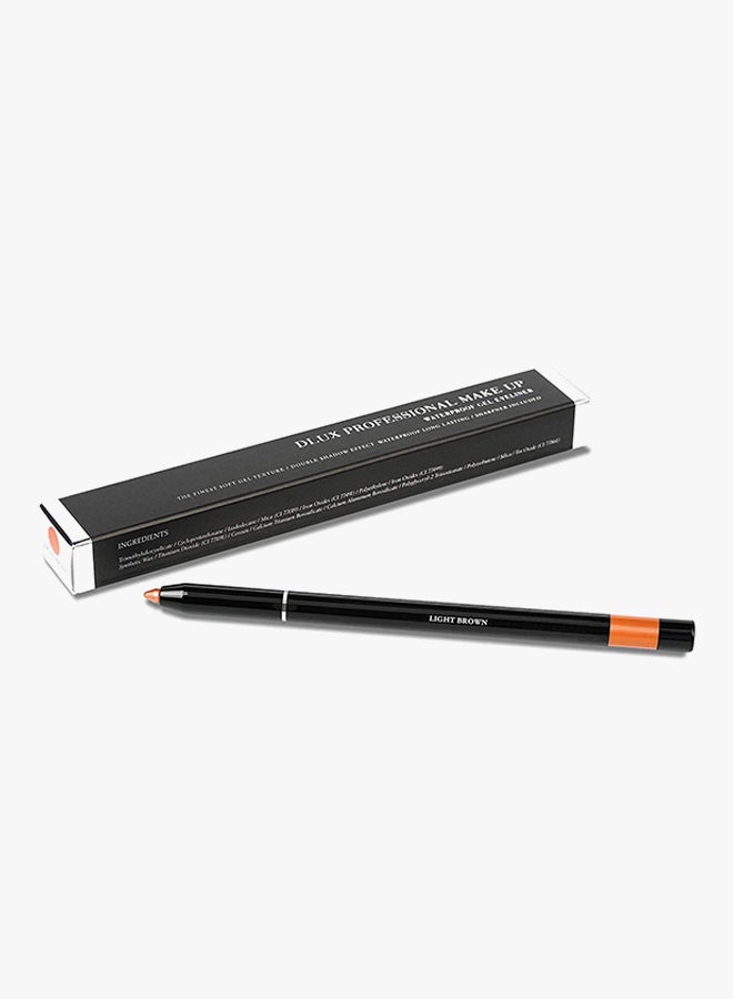 DLUX PROFESSIONAL Waterproof All Day Eyeliner Brown - Image 2