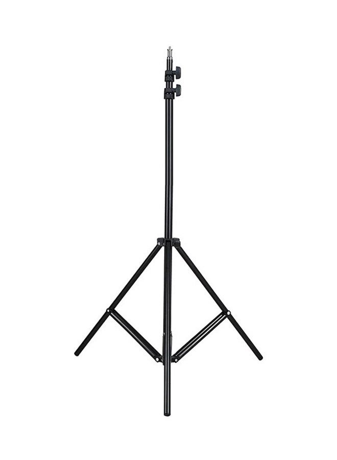 Photo Studio Tripod Stand Black - Image 1
