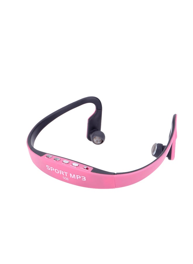 Sport Wireless Headset Pink/Grey  - Image 2