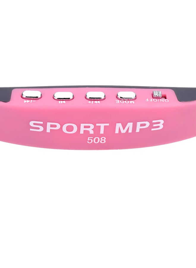 Sport Wireless Headset Pink/Grey  - Image 5