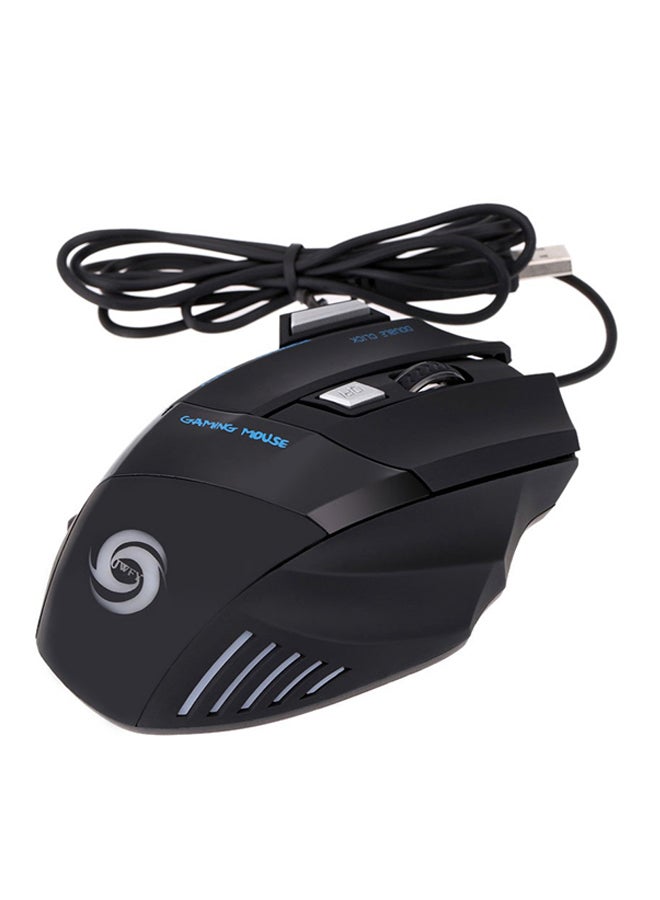 Wired Optical Gaming Mouse Black  - Image 1