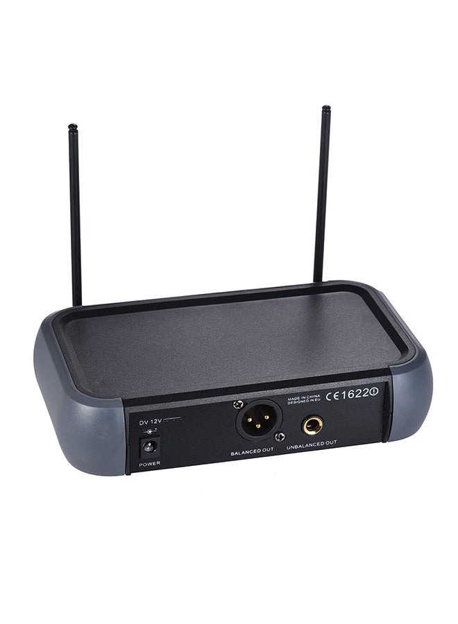 Wireless Microphone System With 2 Microphones And 1 Receiver I3102US Black - Image 2