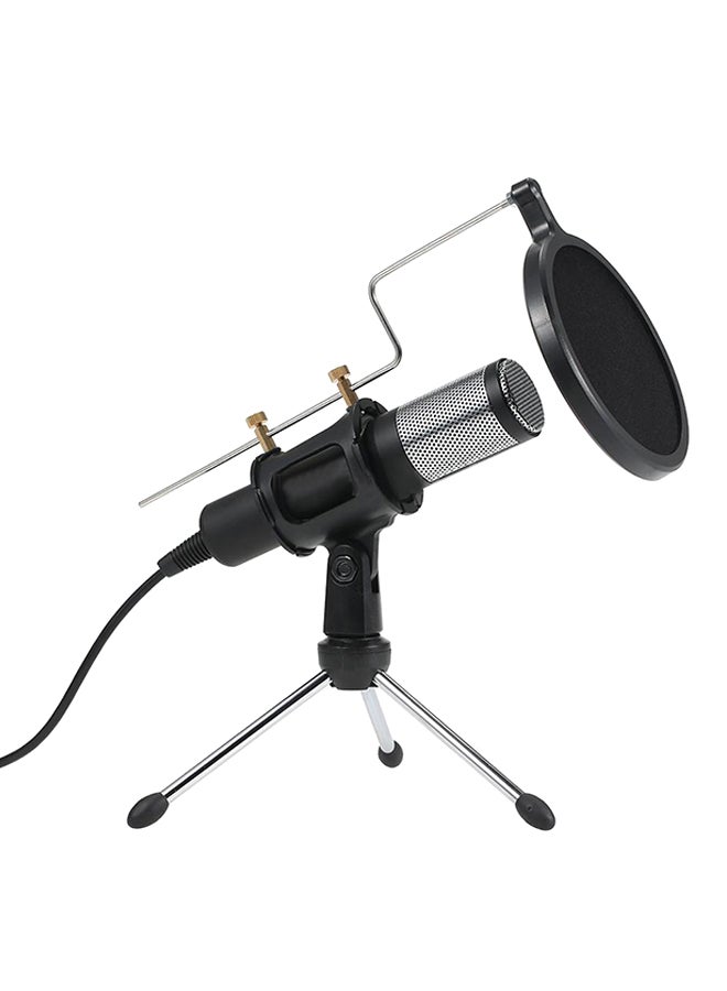 Generic - Microphone Condenser With Stand C4806 Black - Image 1