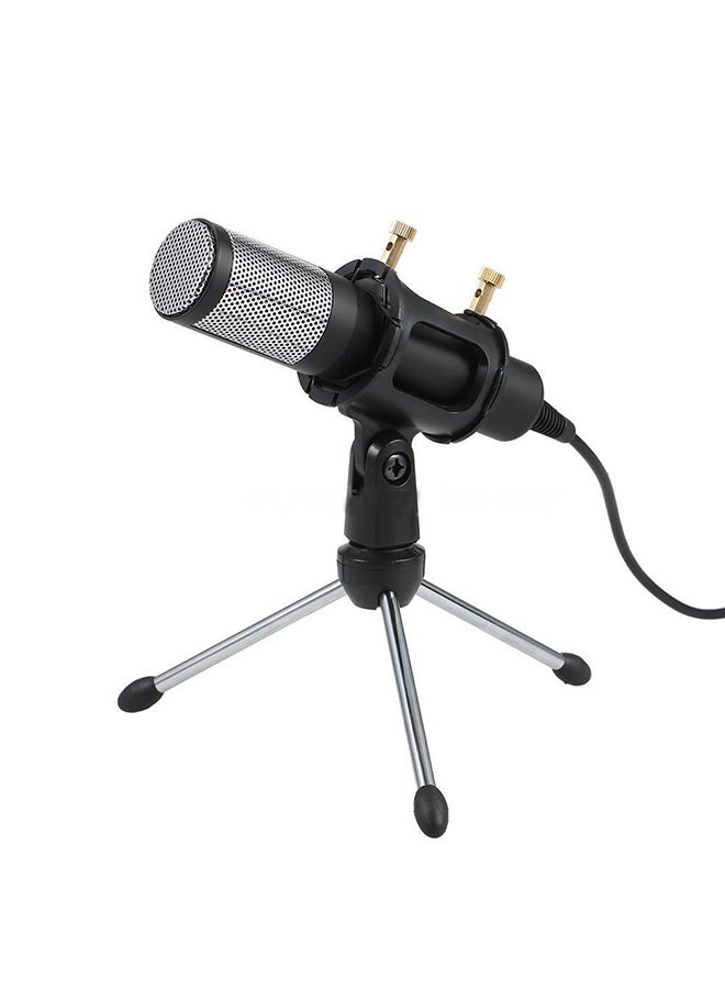 Generic - Microphone Condenser With Stand C4806 Black - Image 1