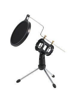 Generic Microphone Condenser With Stand C4806 Black  - Image 4