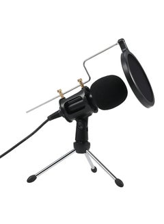 Microphone Condenser With Stand C4805 Black