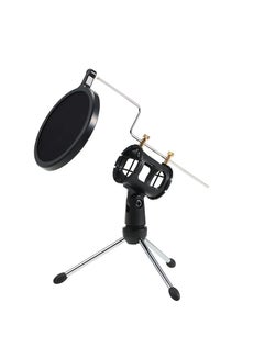 Generic Microphone Condenser With Stand C4805 Black  - Image 4