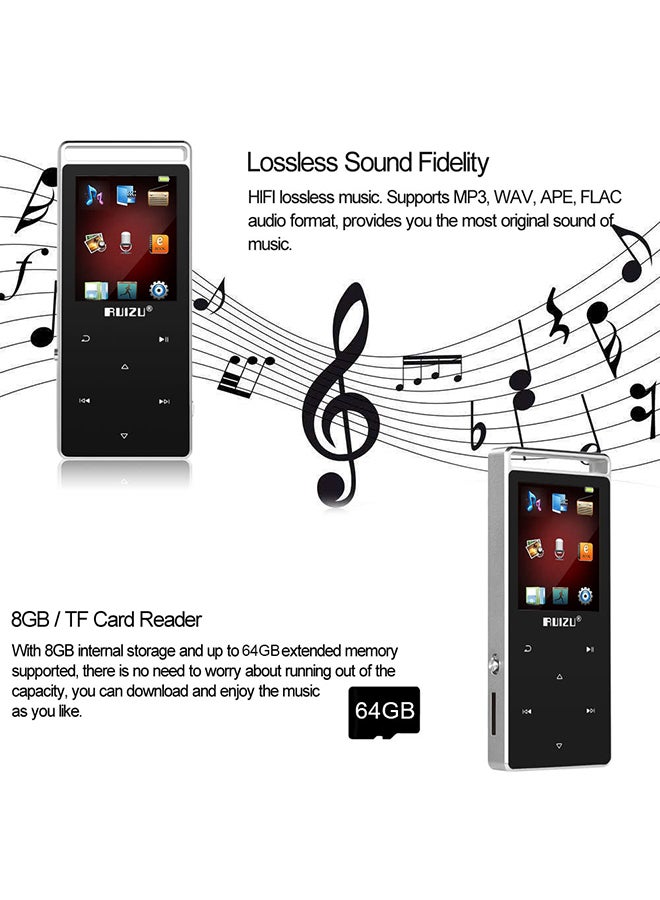 RUIZU Portable MP3 Player V3221 Black/Silver  - Image 4