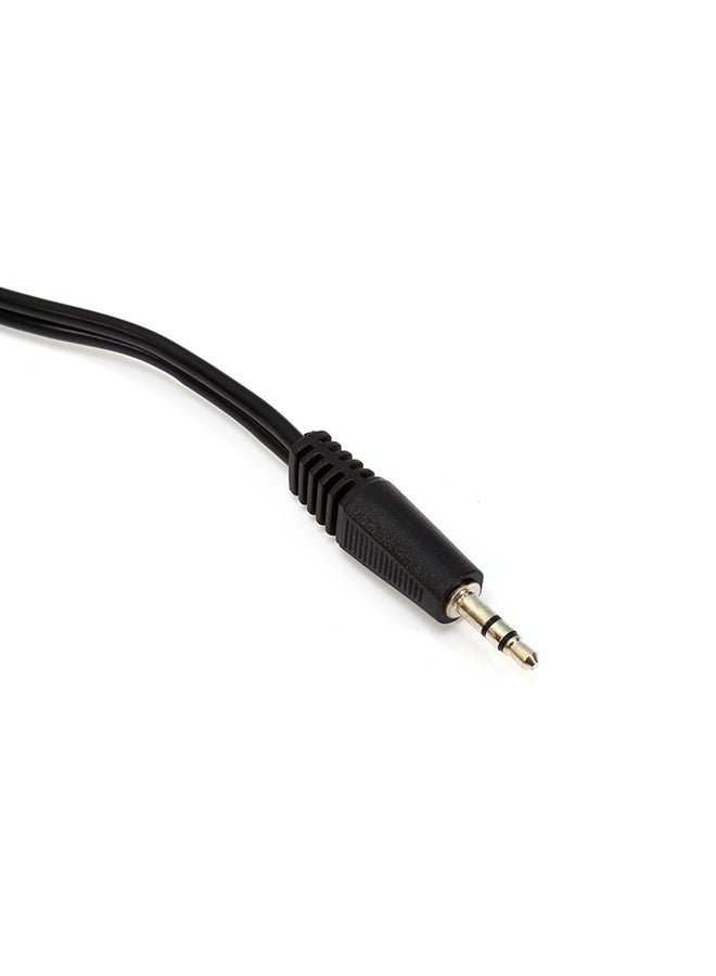 كابل ستيريو من RCA أنثى إلى ذكر أسود/أحمر/أبيض - Image 3