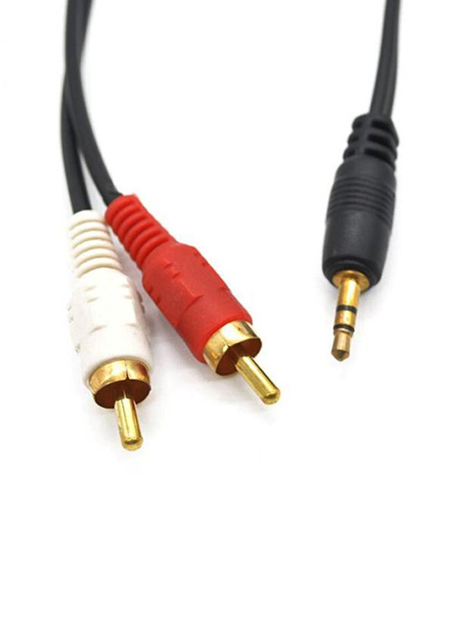 كابل صوت RCA ذكر إلى RCA ذكر أسود/أحمر/أبيض - Image 4