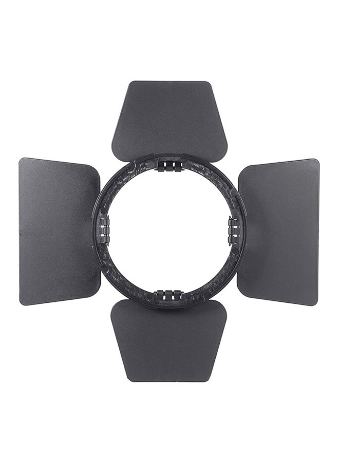 Generic 4-Leaf Flash Light Barndoor Black  - Image 1