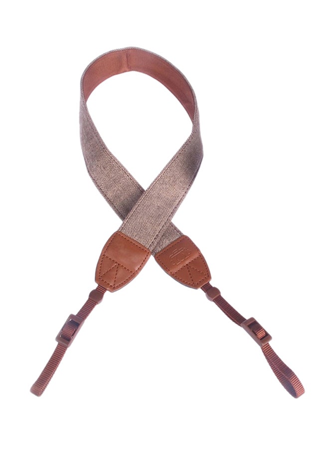 Camera Shoulder Neck Strap Brown  - Image 1