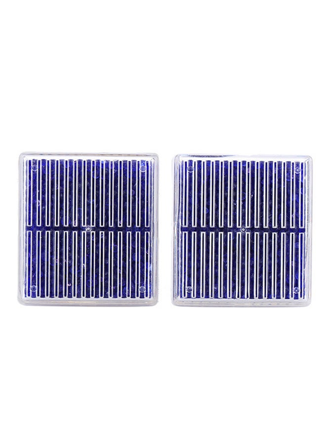 Moisture Absorber Silica Gel, Pack of 2 Blue/Clear - Image 1