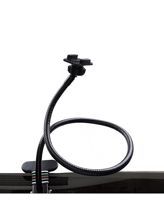 أندوير وحدة تثبيت بمشبك قابل للتعديل لحامل ثلاثي القوائم أسود - Image 3