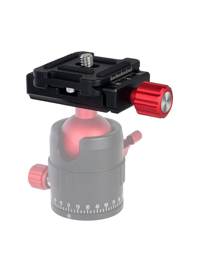 ANDOER Aluminium Alloy Clamp Adapter Black/Red/Silver - Image 4