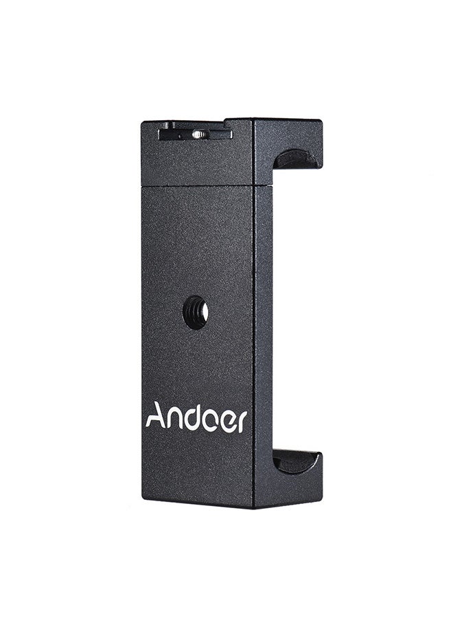 ANDOER Phone Tripod Mount Bracket Holder Black - Image 2
