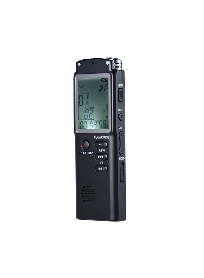 Voice Recorder MP3 Player OS0124 Black  - Image 3
