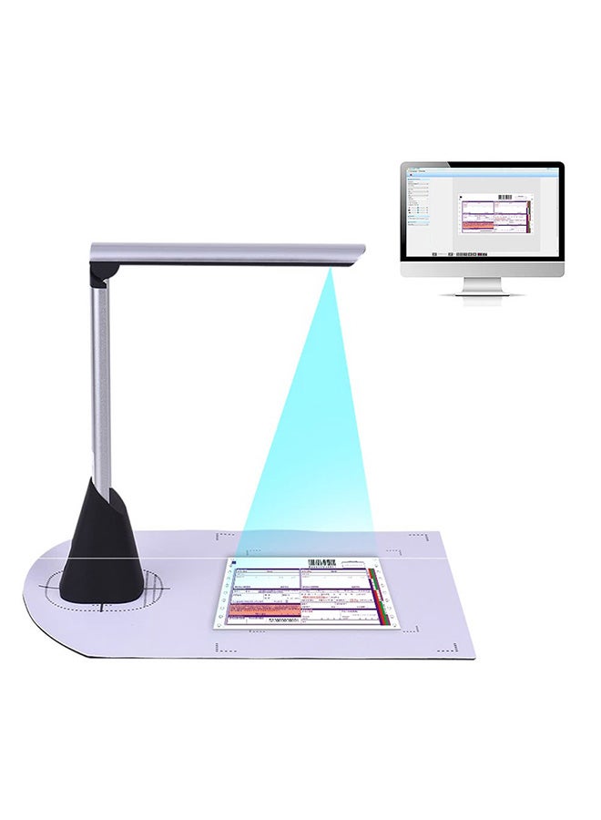 Portable Document Scanner Silver/Black  - Image 4