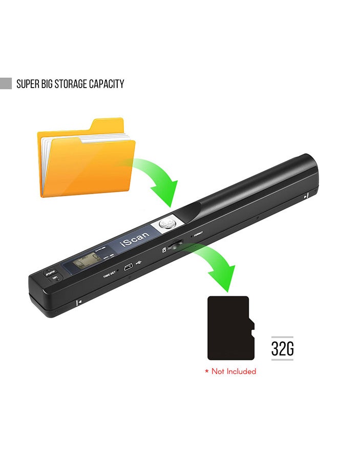 Handheld Wireless Scanner Black  - Image 3