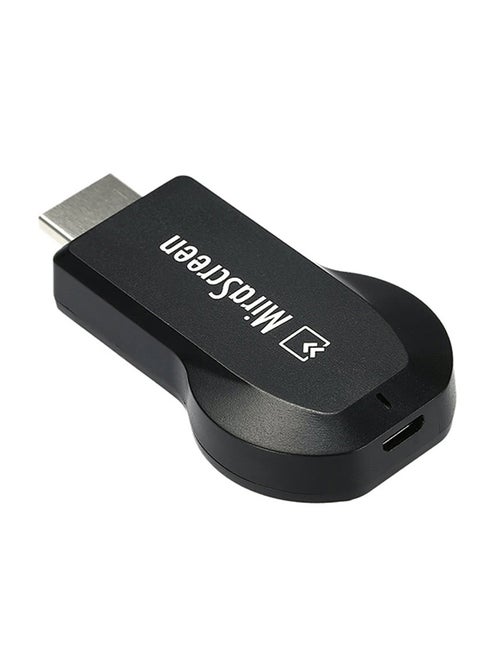 Wi-Fi Display Receiver With HD Plug Black