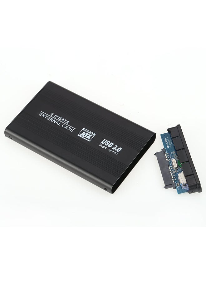 USB 3.0 Portable Superspeed Case For 2.5" SATA Hard Drive Black - Image 4