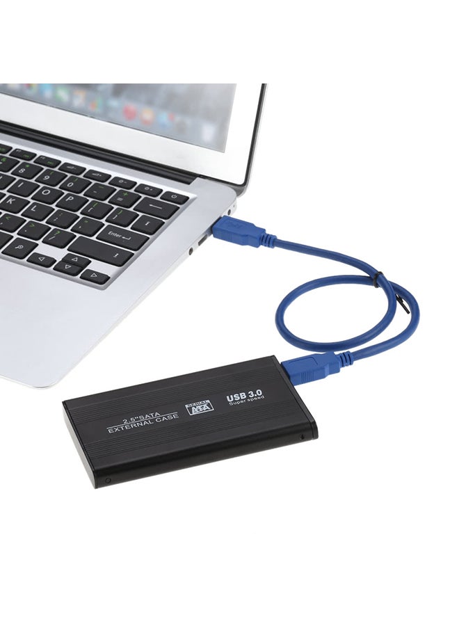 USB 3.0 Portable Superspeed Case For 2.5" SATA Hard Drive Black - Image 5