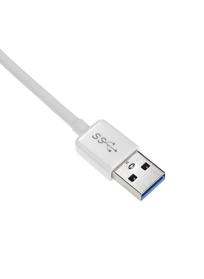 مسجل أقراص DVD خارجي بذاكرة روم ومنفذ USB فضي - Image 4