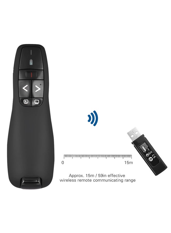 Wireless USB Presenter With Laser Pointer Black - v1548305148/N20102743A_4