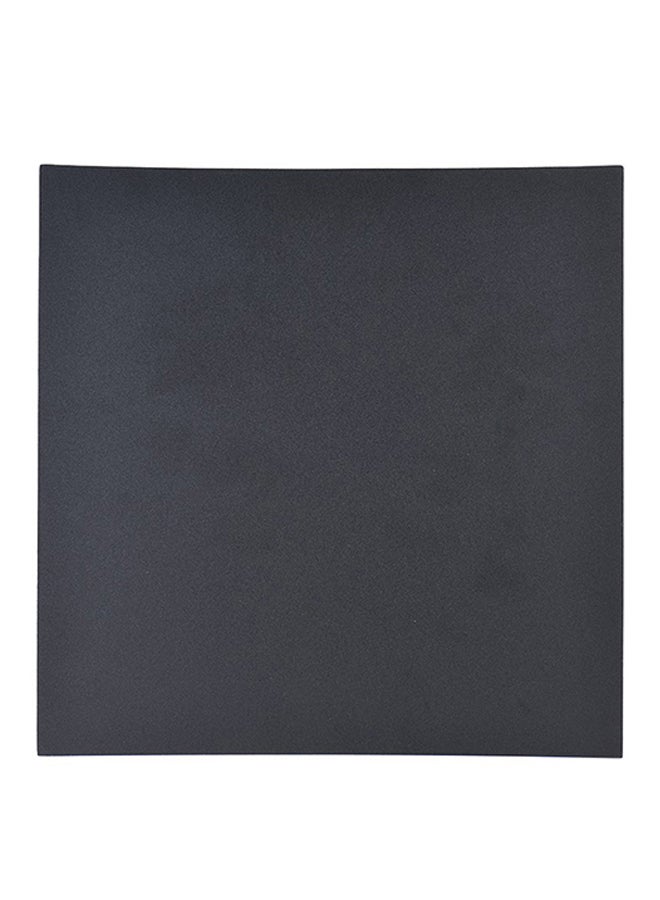 3D Printer Heat Bed Sticker With Adhesive Back Black - Image 1